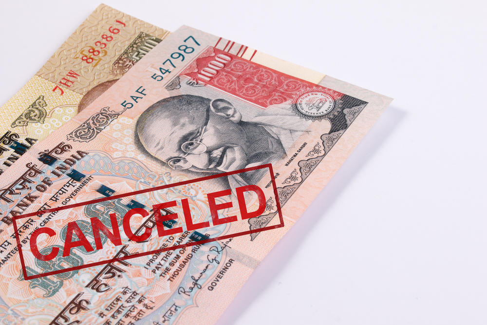 Rupees Cancelled